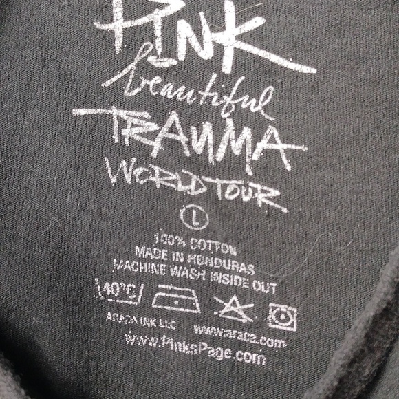 Pink women's large sized t shirt - Picture 7 of 7